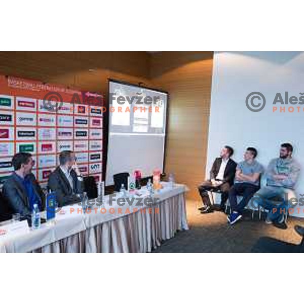 During press conference of KZS before All Stars 2015, Hotel Plaza, Ljubljana, December 21th, 2015.