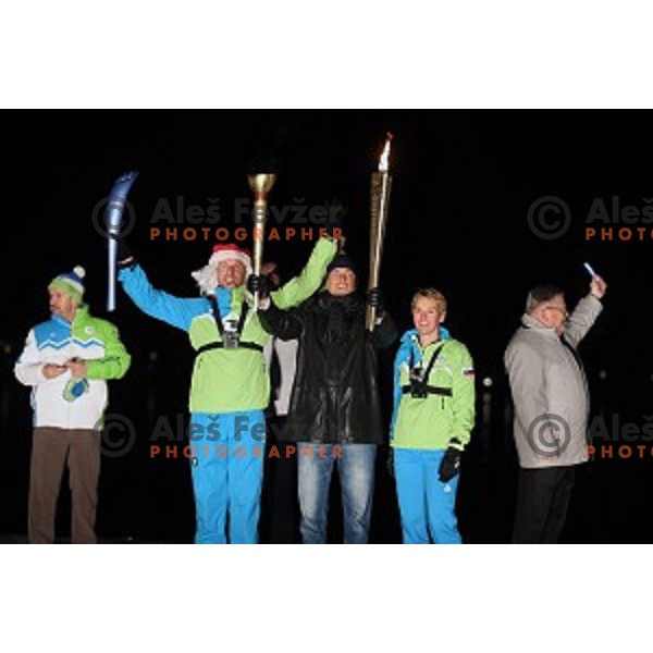 Presentation of Slovenia athletes candidates for Rio 2016 Summer Olympic games at Bled, Slovenia on December 30, 2015