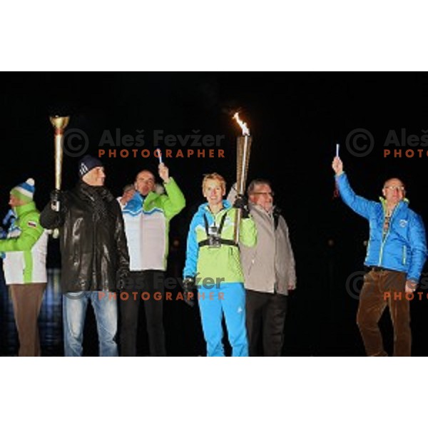 Presentation of Slovenia athletes candidates for Rio 2016 Summer Olympic games at Bled, Slovenia on December 30, 2015