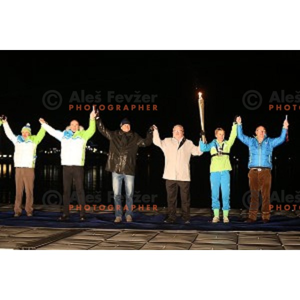 Presentation of Slovenia athletes candidates for Rio 2016 Summer Olympic games at Bled, Slovenia on December 30, 2015