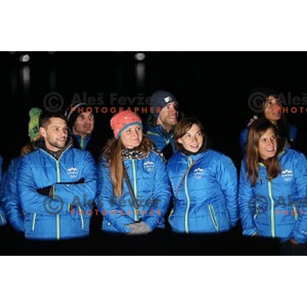 Presentation of Slovenia athletes candidates for Rio 2016 Summer Olympic games at Bled, Slovenia on December 30, 2015