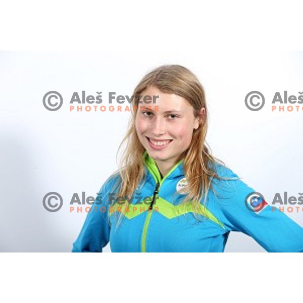 Marusa Mismas at Presentation of Slovenia athletes candidates for Rio 2016 Summer Olympic games at Bled, Slovenia on December 30, 2015