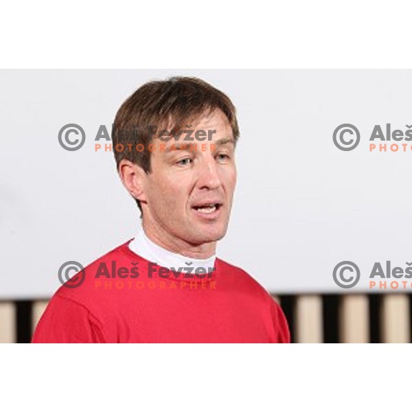 Iztok Cop at Presentation of Slovenia athletes candidates for Rio 2016 Summer Olympic games at Bled, Slovenia on December 30, 2015