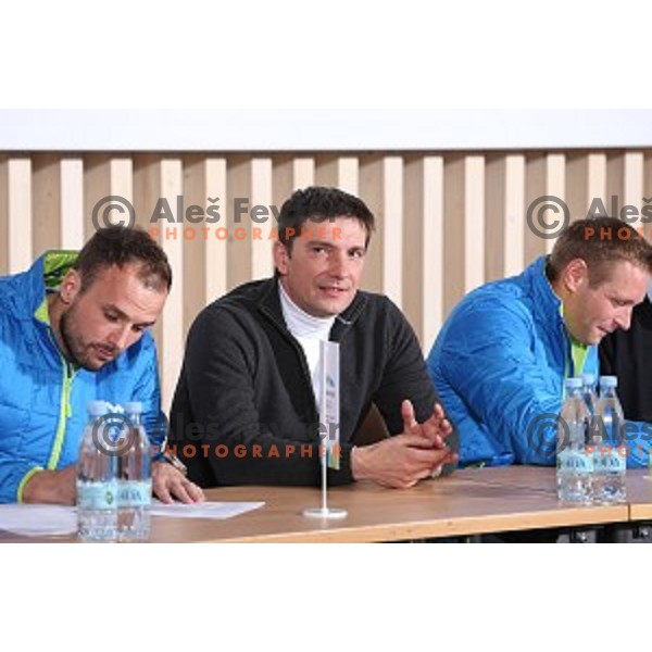 Edvard Kolar at Presentation of Slovenia athletes candidates for Rio 2016 Summer Olympic games at Bled, Slovenia on December 30, 2015