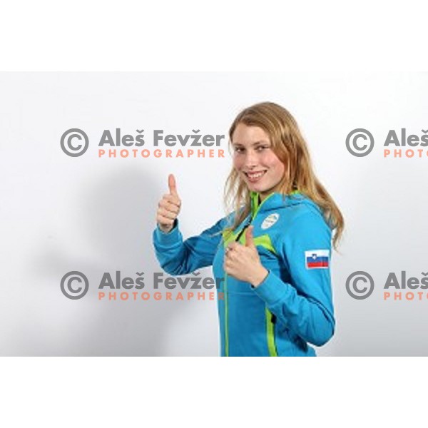 Marusa Mismas at Presentation of Slovenia athletes candidates for Rio 2016 Summer Olympic games at Bled, Slovenia on December 30, 2015