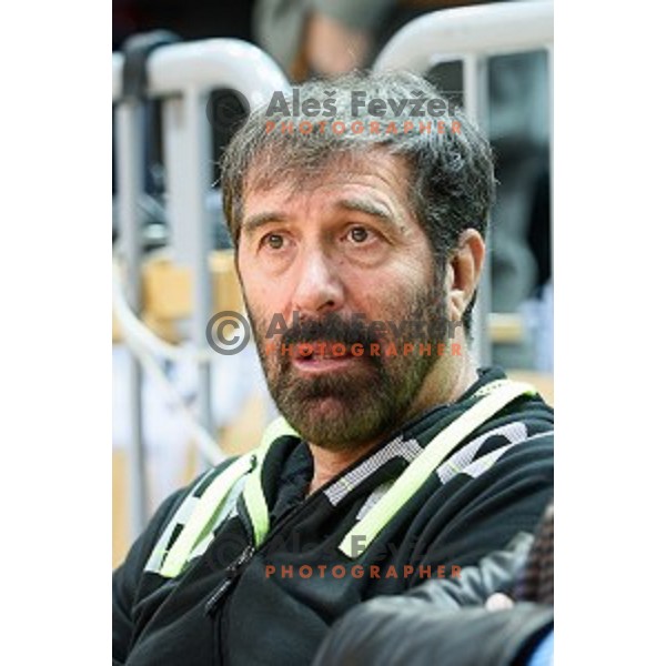 Veselin Vujovic in action during friendly handball match between Slovenia - Croatia, Bonifika, Koper, 09.01.2016