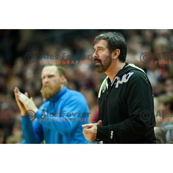 Veselin Vujovic in action during friendly handball match between Slovenia - Croatia, Bonifika, Koper, 09.01.2016