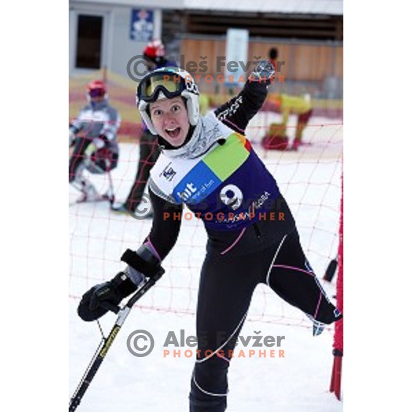 Giant Slalom at 2016 IPC Alpine Ski World Cup in Kranjska gora, Slovenia on January 15, 2016