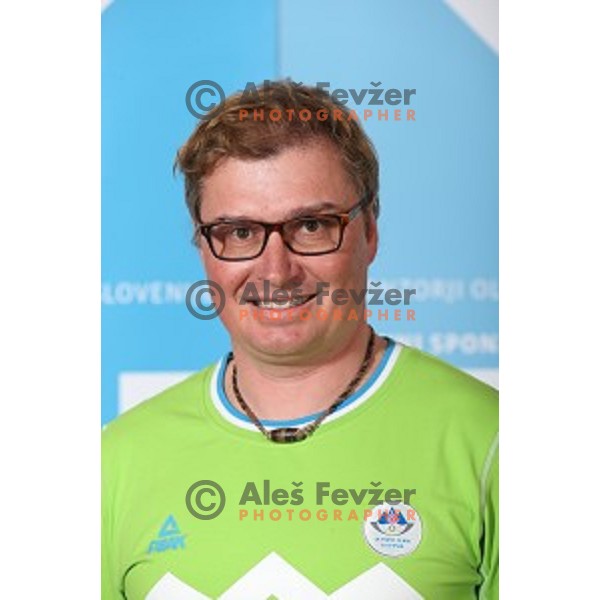 Andrelic Boštjan, coach of Slovenia team for MOI Lillehammer - Youth Olympic games Norway 2016 at official presentation in Bled, Slovenia on February 4, 2016