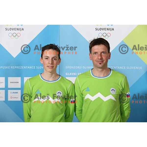 Slovenia team for MOI Lillehammer - Youth Olympic games Norway 2016 at official presentation in Bled, Slovenia on February 4, 2016