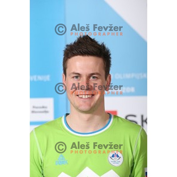 Anze Obreza, coach of Slovenia team for MOI Lillehammer - Youth Olympic games Norway 2016 at official presentation in Bled, Slovenia on February 4, 2016