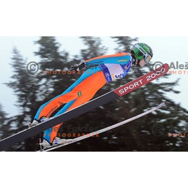 Spela Rogelj (SLO) at FIS Ski jumping Ladies World Cup in Ljubno, Slovenia on February 13, 2016