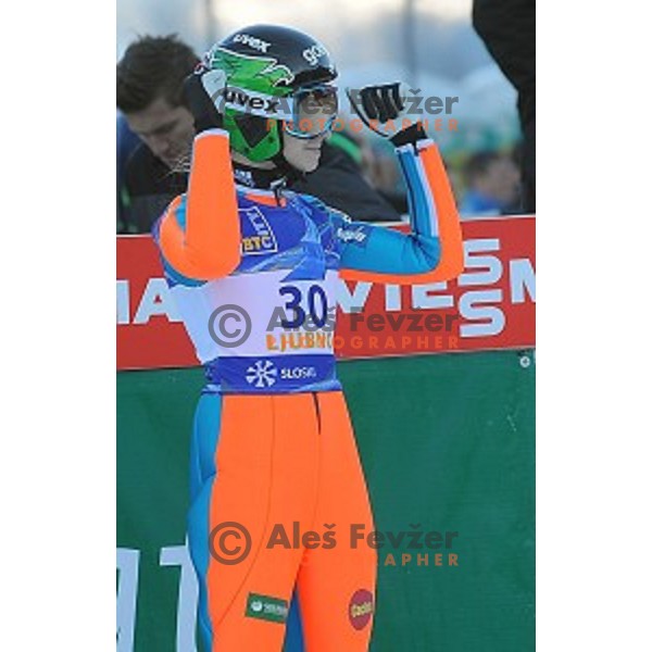 FIS Ski jumping Ladies World Cup in Ljubno, Slovenia on February 13, 2016