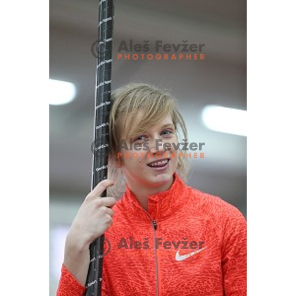 Tina Sutej at Slovenian National Athletics Indoor Championships in Celje on February 20, 2016