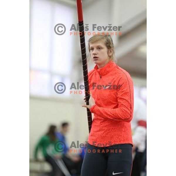 Tina Sutej at Slovenian National Athletics Indoor Championships in Celje on February 20, 2016