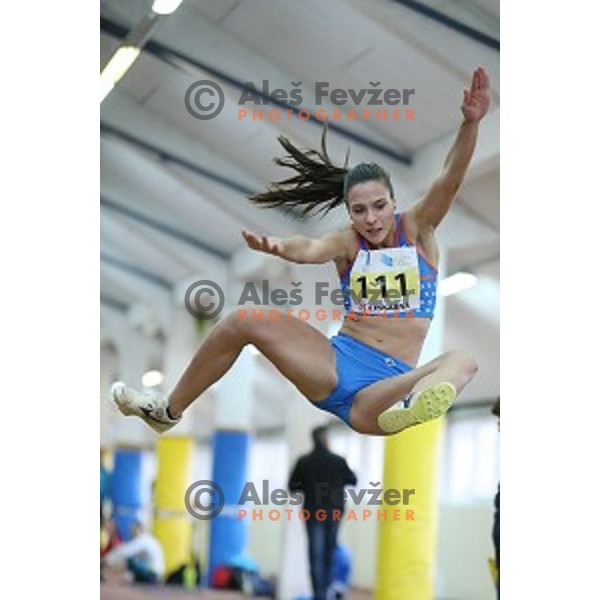 Vesna Vukovic at Slovenian National Athletics Indoor Championships in Celje on February 20, 2016