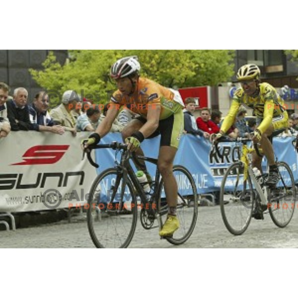 Valter Bonca at professional cycling race Grand Prix of Kranj- Filip Majcen Memorial in Kranj, Slovenia on June 5, 2005