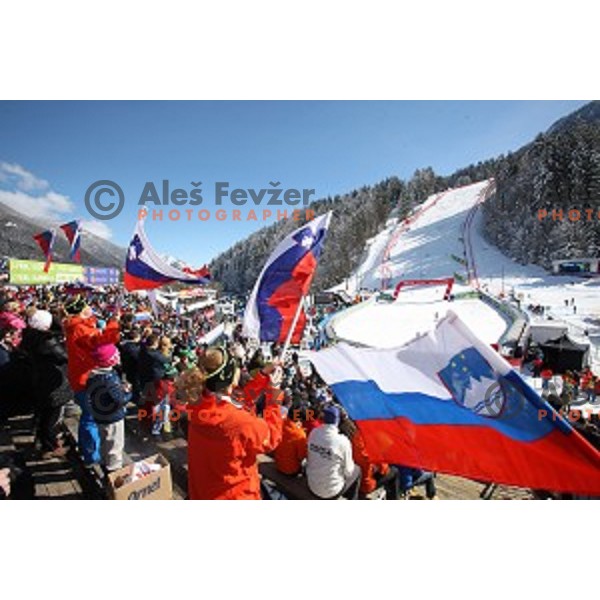 AUDI FIS Ski World Cup Giant Slalom in Kranjska gora, Slovenia on March 4, 2016