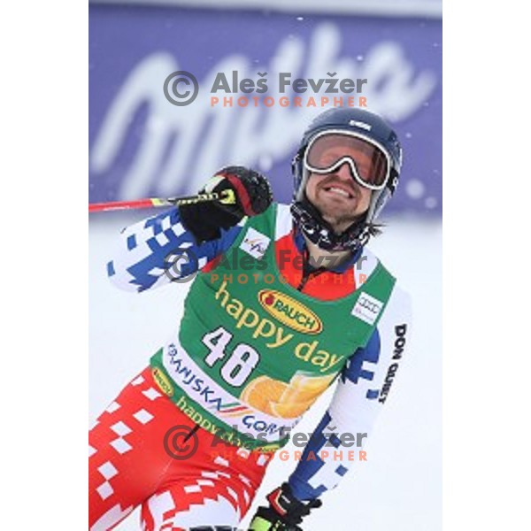 Bjoernar Neteland (NOR) at AUDI FIS Ski World Cup Giant Slalom for 55.Vitranc Cup in Kranjska gora, Slovenia on March 5, 2016