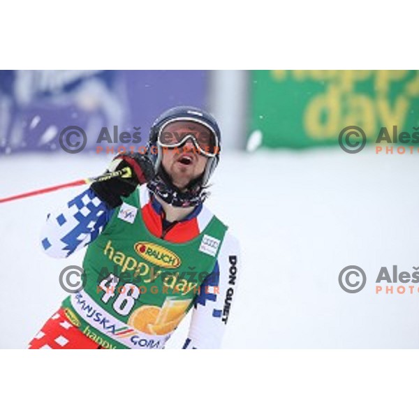 Bjoernar Neteland (NOR) at AUDI FIS Ski World Cup Giant Slalom for 55.Vitranc Cup in Kranjska gora, Slovenia on March 5, 2016