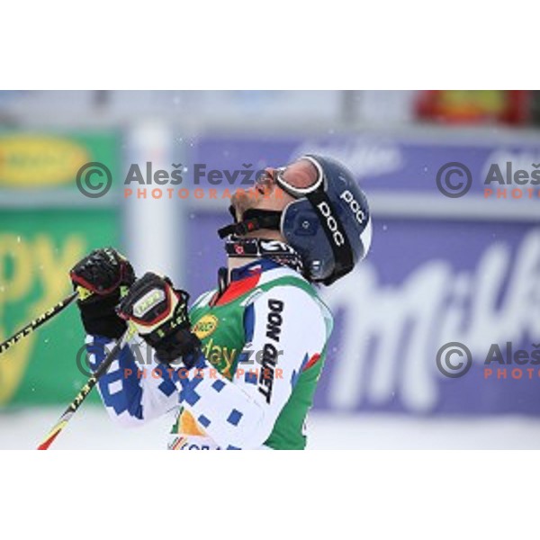 Bjoernar Neteland (NOR) at AUDI FIS Ski World Cup Giant Slalom for 55.Vitranc Cup in Kranjska gora, Slovenia on March 5, 2016