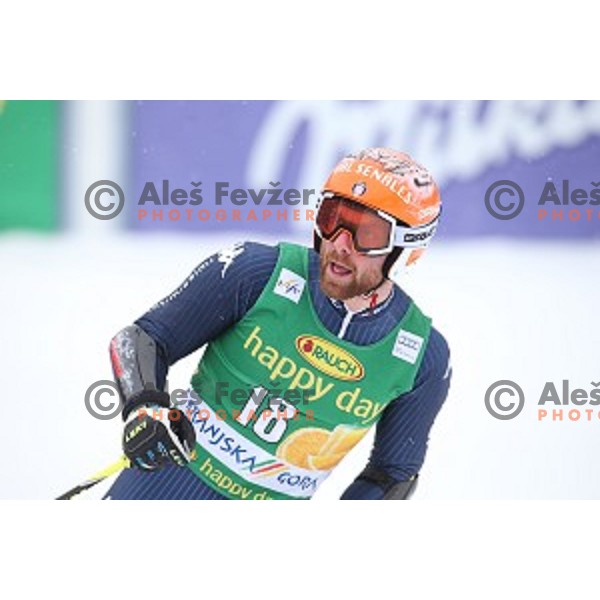  Riccardo Tonetti (ITA) at AUDI FIS Ski World Cup Giant Slalom for 55.Vitranc Cup in Kranjska gora, Slovenia on March 5, 2016