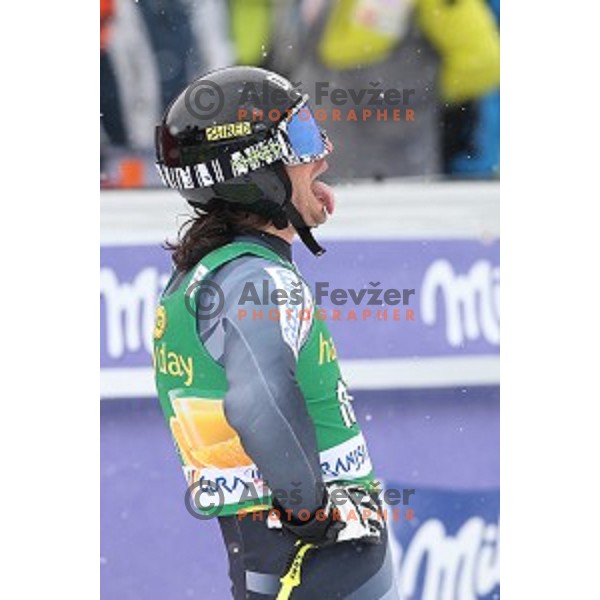 Marcus Sandell (FIN) at AUDI FIS Ski World Cup Giant Slalom for 55.Vitranc Cup in Kranjska gora, Slovenia on March 5, 2016
