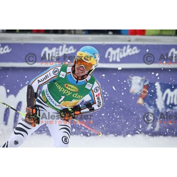 Felix Neureuther (GER) at AUDI FIS Ski World Cup Giant Slalom for 55.Vitranc Cup in Kranjska gora, Slovenia on March 5, 2016