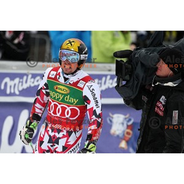 Marcel Hirscher (AUT), winner of AUDI FIS Ski World Cup Giant Slalom for 55.Vitranc Cup in Kranjska gora, Slovenia on March 5, 2016