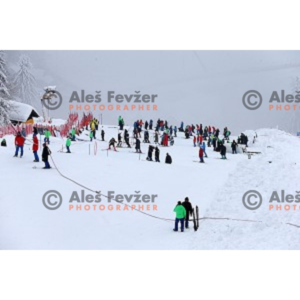 AUDI FIS Ski World Cup Slalom for 55.Vitranc Cup in Kranjska gora, Slovenia on March 6, 2016