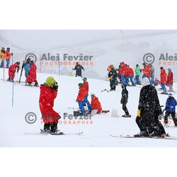 AUDI FIS Ski World Cup Slalom for 55.Vitranc Cup in Kranjska gora, Slovenia on March 6, 2016