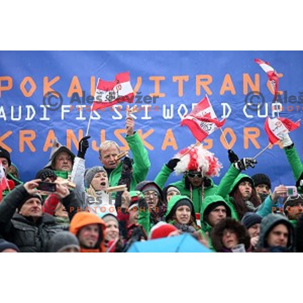 AUDI FIS Ski World Cup Slalom for 55.Vitranc Cup in Kranjska gora, Slovenia on March 6, 2016