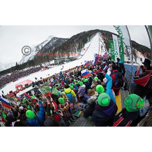Ski flying event during the Final of FIS Ski jumping World Cup Planica, Slovenia on March 17, 2016