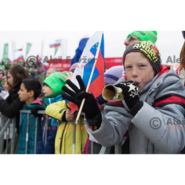Ski flying event during the Final of FIS Ski jumping World Cup Planica, Slovenia on March 17, 2016