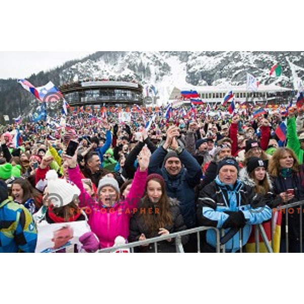 Ski flying event during the Final of FIS Ski jumping World Cup Planica, Slovenia on March 17, 2016