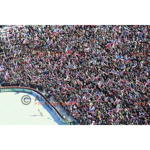 Ski flying event during the Final of FIS Ski jumping World Cup Planica, Slovenia on March 18, 2016