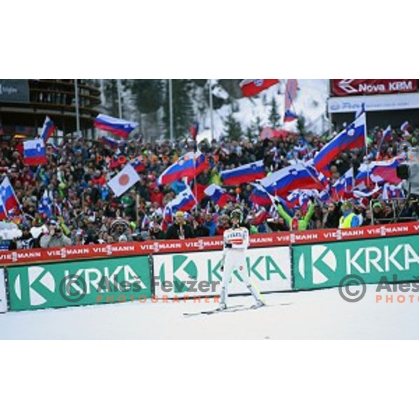 Ski flying event during the Final of FIS Ski jumping World Cup Planica, Slovenia on March 18, 2016