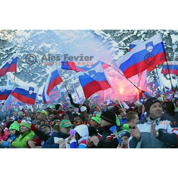 Ski flying event during the Final of FIS Ski jumping World Cup Planica, Slovenia on March 18, 2016