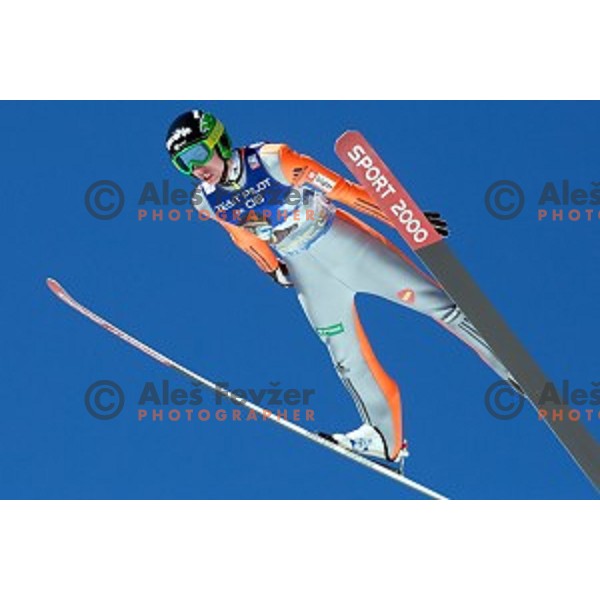 team competition at Ski flying event during the Final of FIS Ski jumping World Cup Planica, Slovenia on March 19, 2016