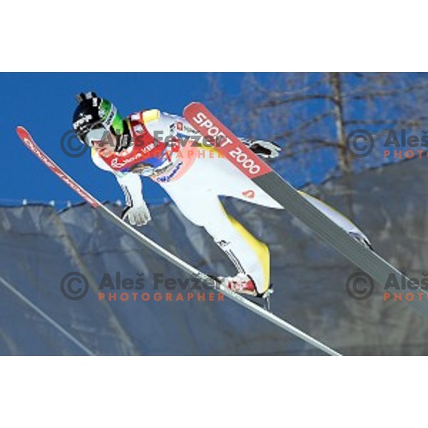 team competition at Ski flying event during the Final of FIS Ski jumping World Cup Planica, Slovenia on March 19, 2016