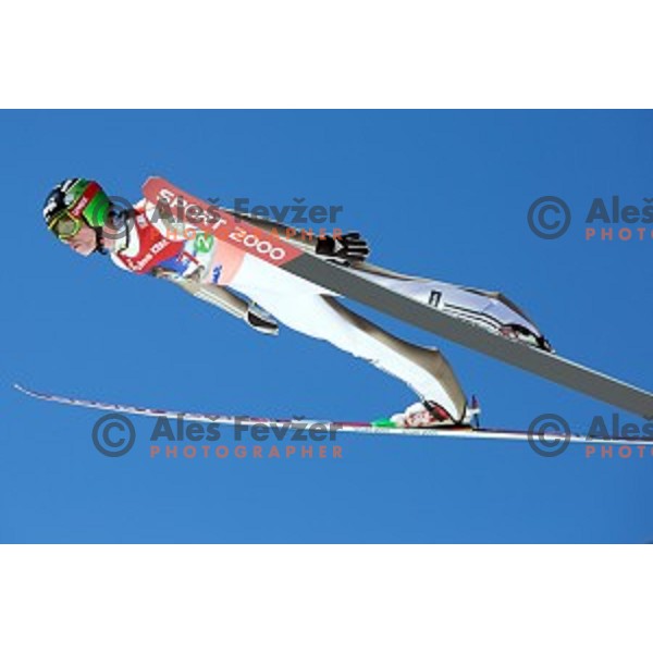 team competition at Ski flying event during the Final of FIS Ski jumping World Cup Planica, Slovenia on March 19, 2016