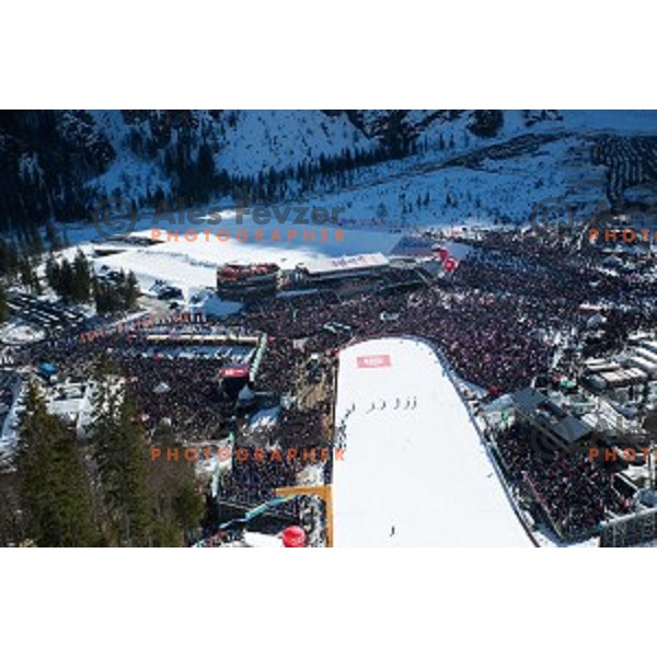 team competition at Ski flying event during the Final of FIS Ski jumping World Cup Planica, Slovenia on March 19, 2016