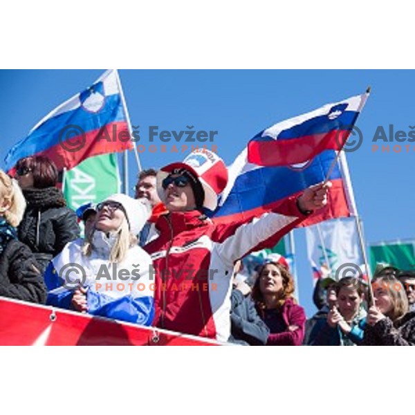 team competition at Ski flying event during the Final of FIS Ski jumping World Cup Planica, Slovenia on March 19, 2016