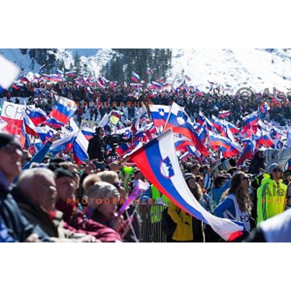 team competition at Ski flying event during the Final of FIS Ski jumping World Cup Planica, Slovenia on March 19, 2016