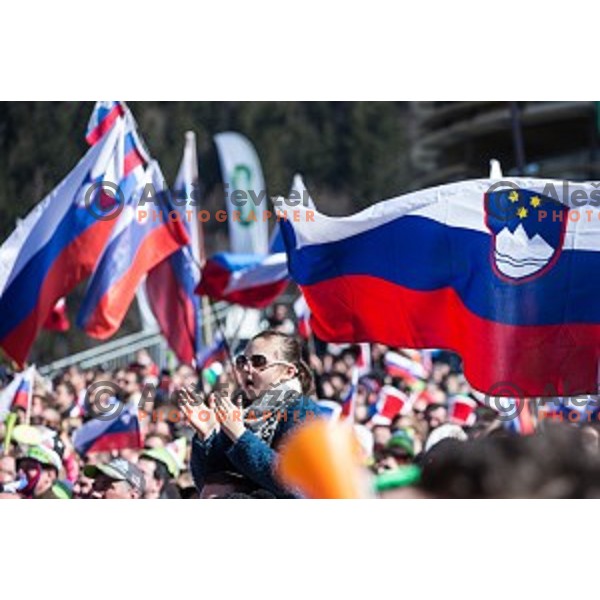 team competition at Ski flying event during the Final of FIS Ski jumping World Cup Planica, Slovenia on March 19, 2016