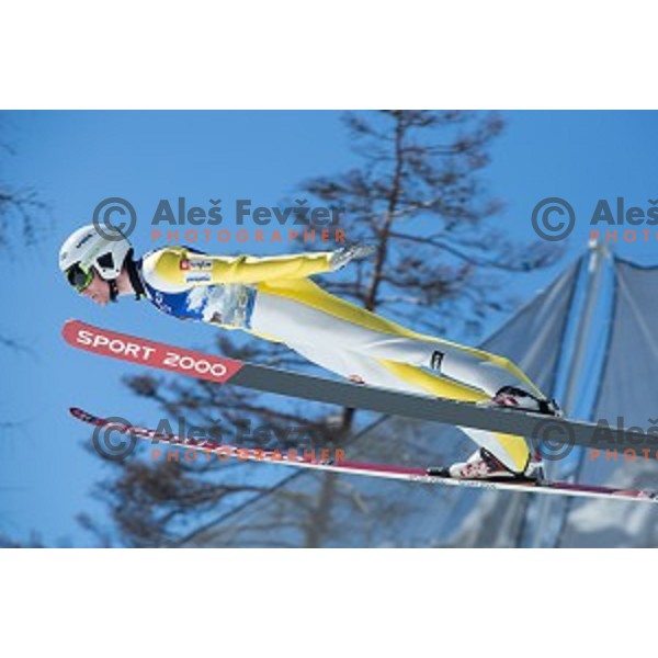 team competition at Ski flying event during the Final of FIS Ski jumping World Cup Planica, Slovenia on March 19, 2016