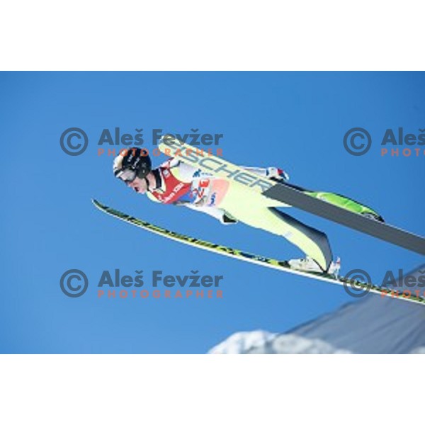 team competition at Ski flying event during the Final of FIS Ski jumping World Cup Planica, Slovenia on March 19, 2016