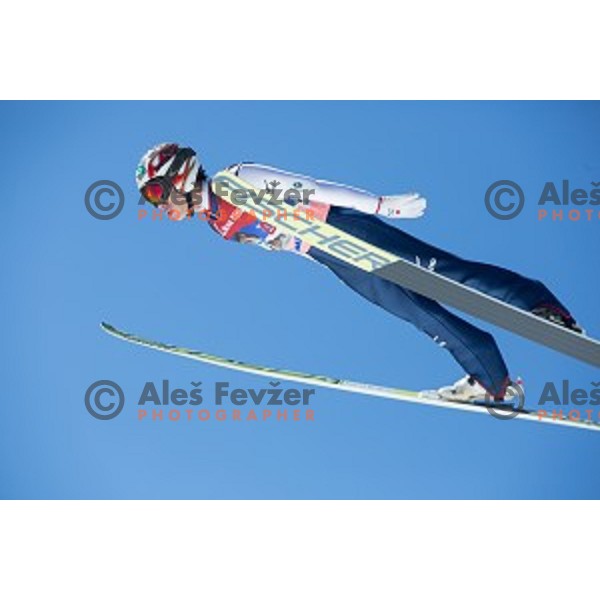 team competition at Ski flying event during the Final of FIS Ski jumping World Cup Planica, Slovenia on March 19, 2016