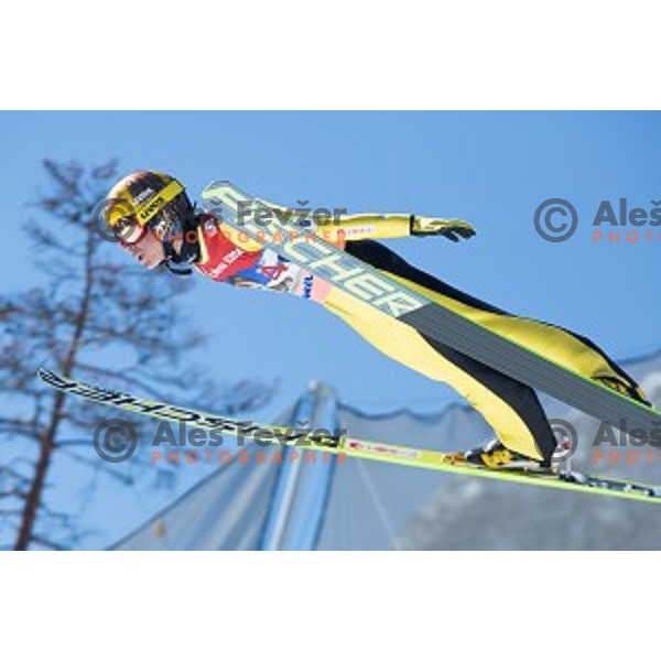 team competition at Ski flying event during the Final of FIS Ski jumping World Cup Planica, Slovenia on March 19, 2016