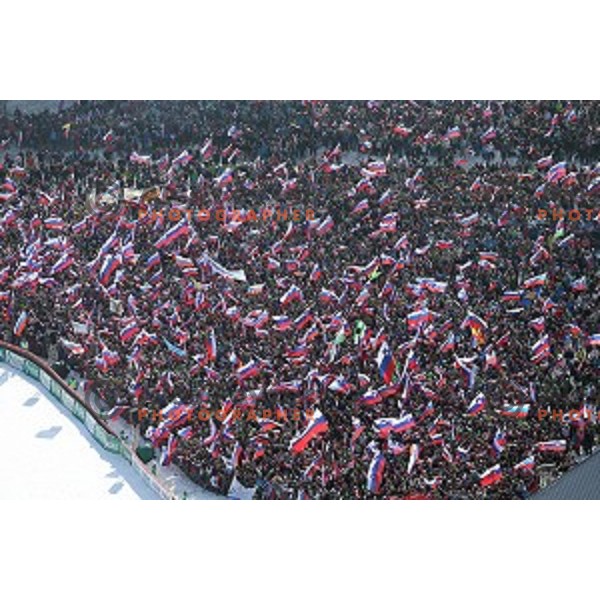 Ski flying event during the Final of FIS Ski jumping World Cup season 2015/2016 in Planica, Slovenia on March 20, 2016